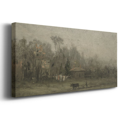 Série paysage - DCCCL XXXV - Toile tendue avec châssis - Prêt à être accroché