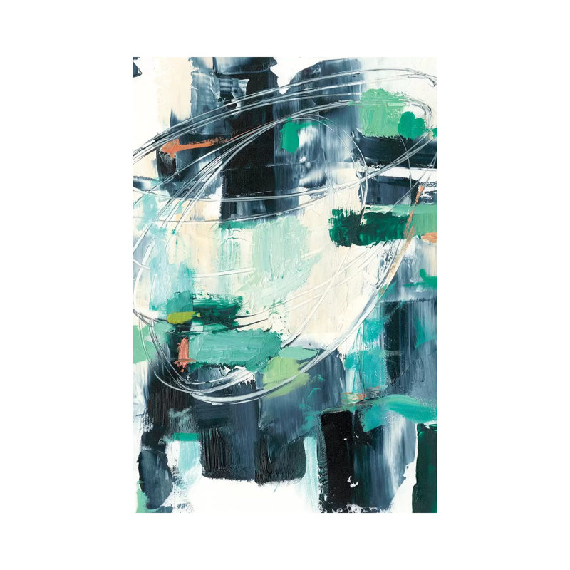 Reproduction d’art, "dispersion Light II" par Ethan Harper, Toile tendue, H 18 po x l 12 po x 1,5 po, Pas de tapis