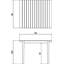 Sammen Outdoor Teak Garden Table