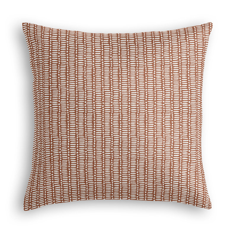 Romeo Throw Pillow Reversible Throw Pillow, 26" x 26", Belmont Blue