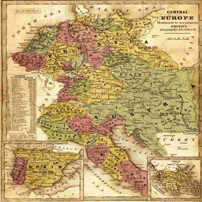 " Map Of Central Europe 2 "