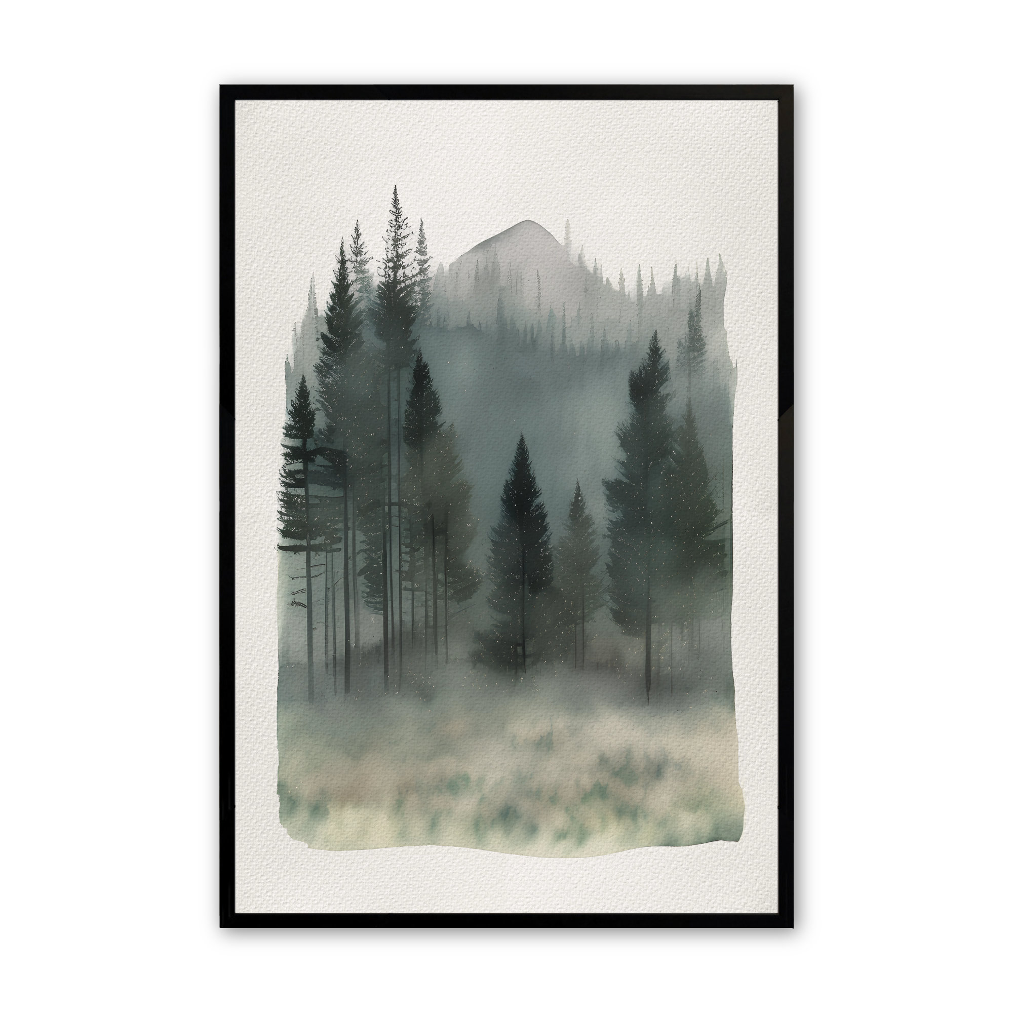 Millwood Pines Mystique Forest Reverie III Framed On Paper Print