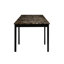 Ensemble de bureau d'écriture et de chaises 2 pièces