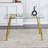 1 Piece Rectangular Dining Table Without Chair