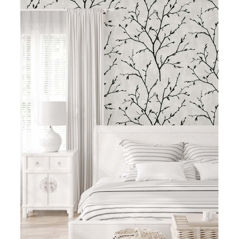 Rouleau de papier peint L 33 pi x l 20,9 po Lakesha, Contraste