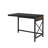 Desk Return 42", Brown Finish