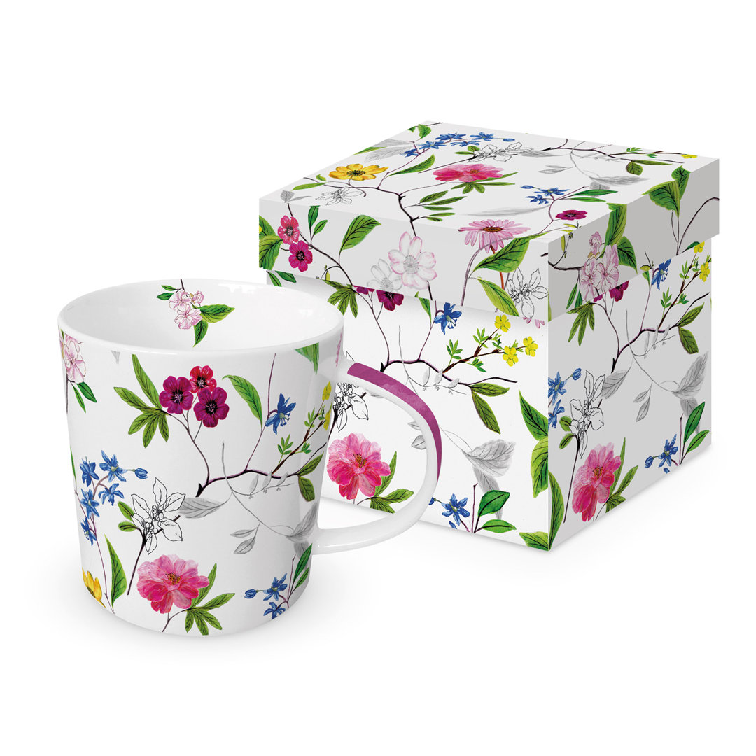 Flower Power Trend Mug in Geschenkbox