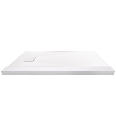 Base de douche Transolor Trimslate 36 po avec seuil simple réglable et bonde de bout