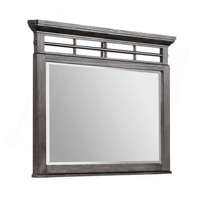 Mahogany Framed Mirror