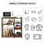 Atascadero Metal Bar Cart