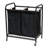 Metal Rolling Laundry Sorter with Handles