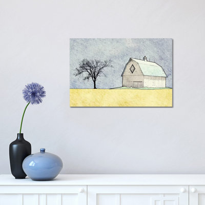 Daytime Farm Scene by Ynon Mabat - Wrapped Canvas Gallery-Wrapped Canvas Giclée