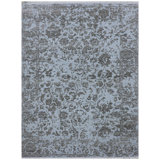 Hand Woven Wool Floral Area Rug