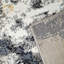 Modern Abstract Mottled Rug, Canvas Design, Woven, Grey Blue Yellow Beige-199966418