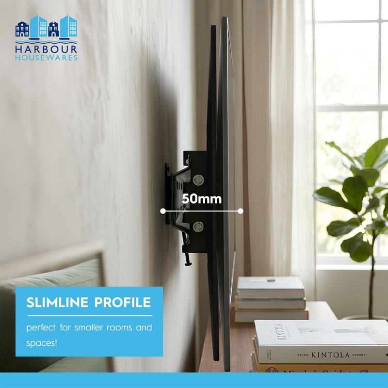 Harbour Housewares Slimline TV Wall Bracket