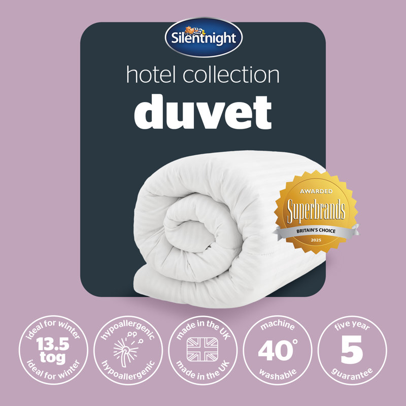 Silentnight Luxury Hotel Collection 13.5 Tog Duvet, Single