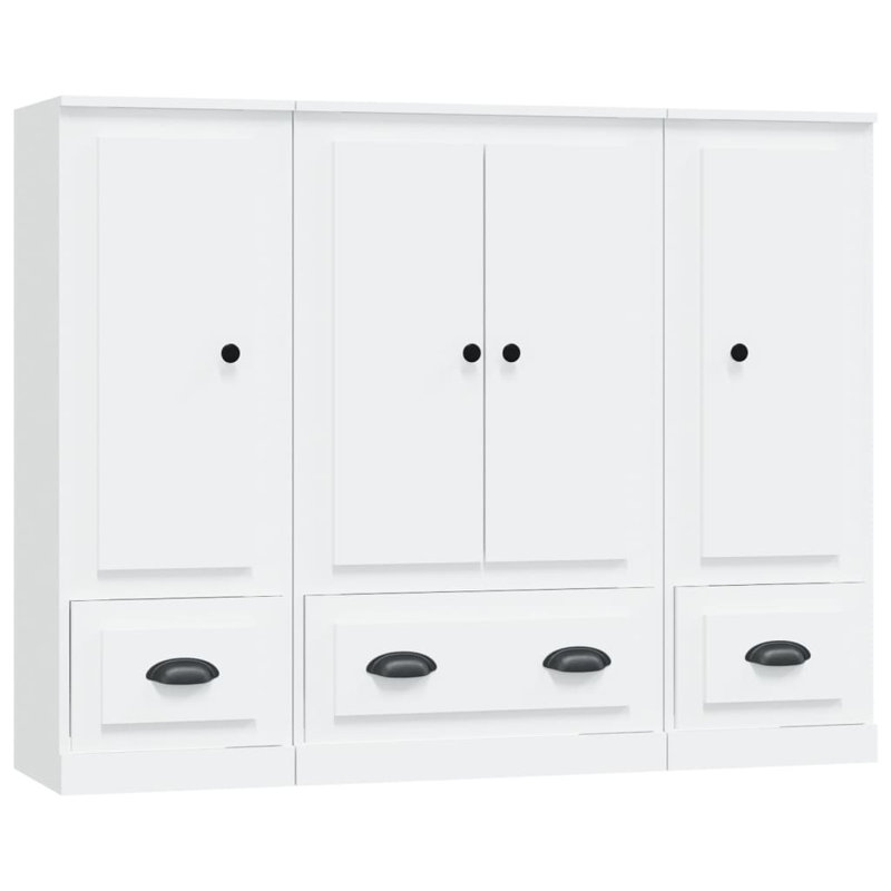 Aranya Storage Cabinet, White