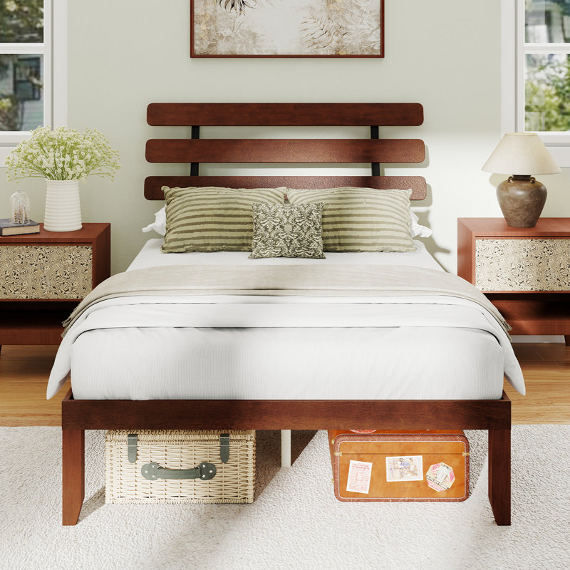 Bed, Brown, Double (4'6)