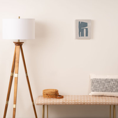 Mid Century Blue II - reproduction sur toile