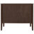 Rustic Pine Sideboard with Adjustable Shelves and Metal Handles Perfect for Versatile Storage and Stylish Home Organization-697123562