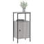 Hedger 41cm W Iron Bedside Table-1117360339-1084920224