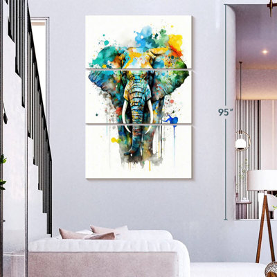 Brampt Elephant Watercolor