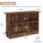 Home Bar Unit With 2-tier Shelves-700244668