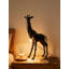 Lampe de table girafe avec ampoule à DEL, veilleuse fantaisie en résine pour chambre à coucher, salon et bureau
