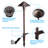 5CCT Low Voltage LED Landscape Lighting, 12-24V AC/DC, Aluminum LED Pathway Lights, Oil Rubbed Bronze-109723824