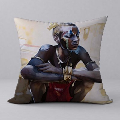 Reversible Throw Pillow