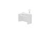 Karstens 2 Person Rectangle Glass Reception Desk