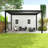 8610C Louver Pergola 10X13ft Aluminum Frame & Louvers-123203356