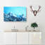 Mountain Blues - Wrapped Canvas-56630677