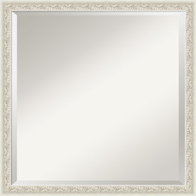Bethany Beveled Wood Framed Wall Mirror