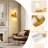 Dela Solid Brass Armed Sconce-1221956913