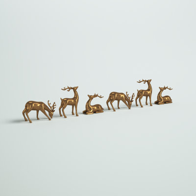 Christmas Deer Figurines & Collectibles