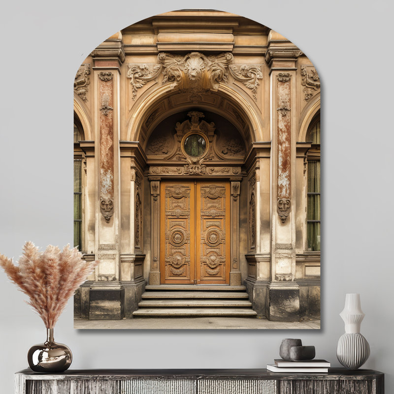 Yannick - Arch Paris, reproduction de sculpture murale asymétrique en métal, H 38 po x l 25 po x P 1 po