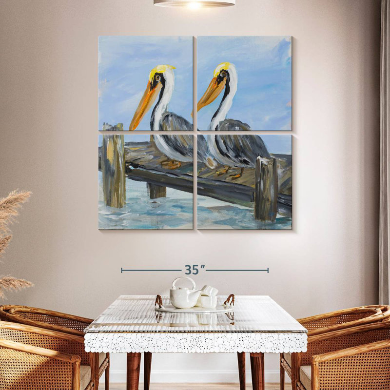 Brampt Pelicans On Deck