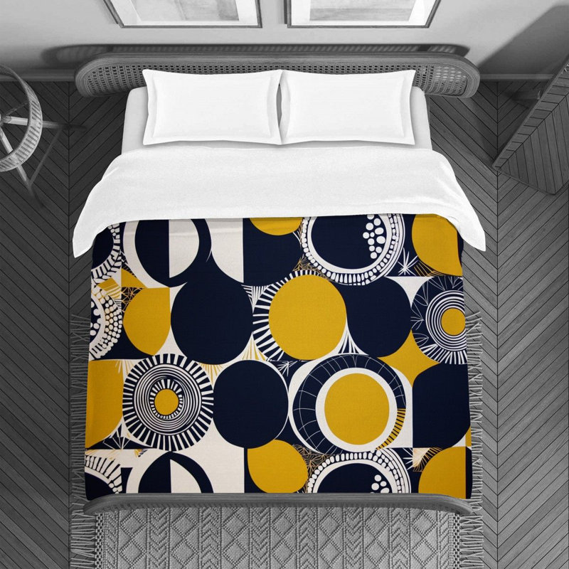 Funky Abstract Duvet Cover, Twin Duvet Cover