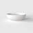 67" Freestanding Solid Surface Soaking Bathtub For Bathroom