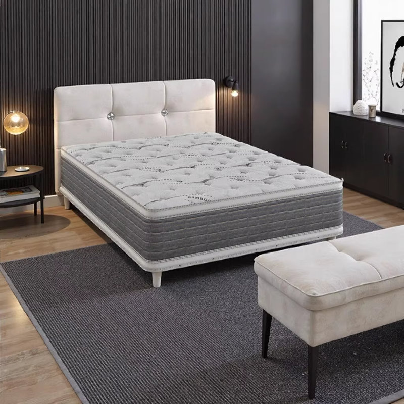Matelas double à plateau-coussin 14,5 po Dream Flex avec housse CoolTouch et support quad, Double