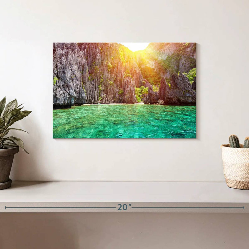 Gillard El Nido Gillard Cliffs, 8" H x 12" W