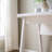 Home Office Writing Desk Ground Outlet USB-A Ports Finished On The Back Wooden Leg Frame
