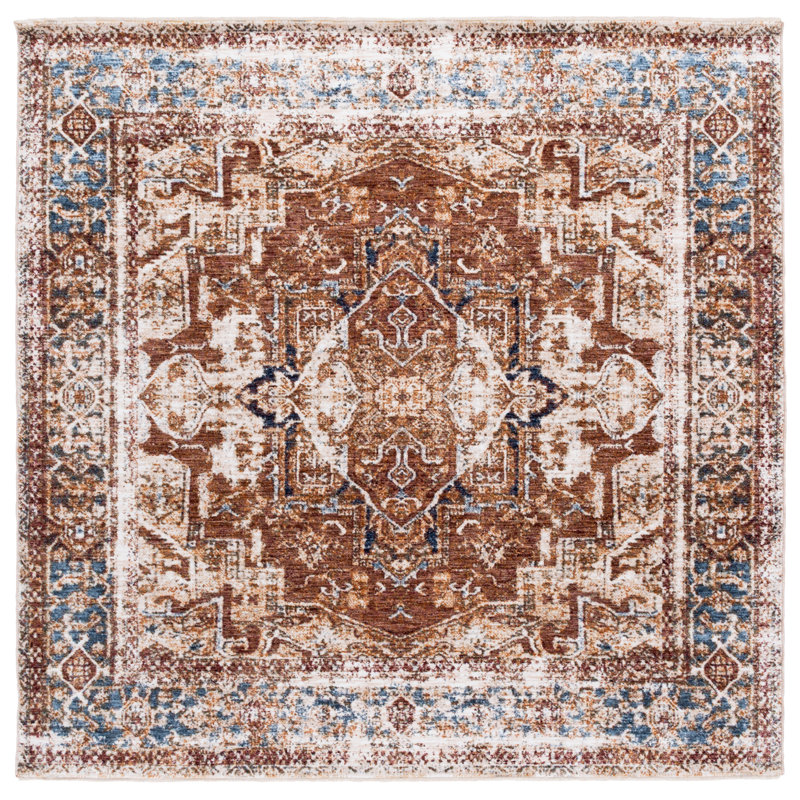 Dreyfus Performance Moroccan Rug, Square 6'7"