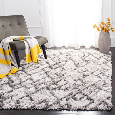 Stoneboro Abstract Grey Area Rug