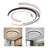 Pinard 19.7" Modern Round LED Acrylic Ceiling Light-2020577110