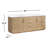 Cloverfield 84'' Double Bathroom Vanity with Cultured Marble Top-93496103-93496099