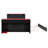 Wooden Daybed With Trundle, Desk, LED Light And USB-21736050-21736053