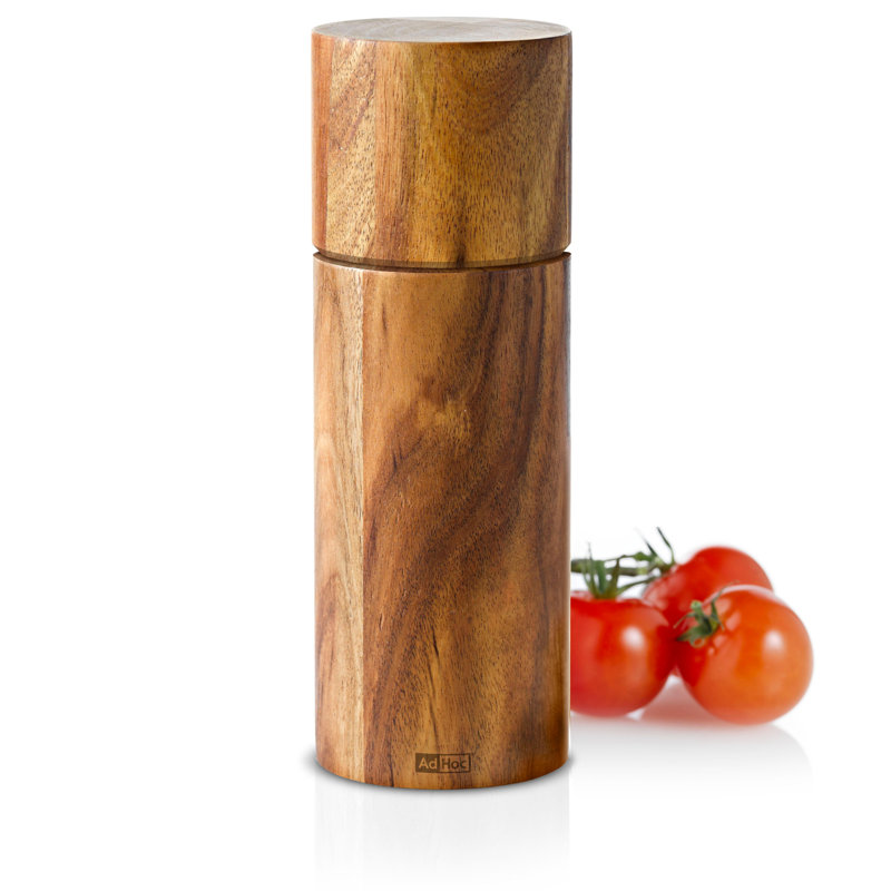 AdHoc Pepper or Salt Mill Levo is designed to add fresh flavour at the table and in the kitchen with a clean, easy-to-use format. It features ash wood, stainless steel construction for durability and everyday use.
