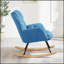 Fauteuil coulissant ergonomique en tissu capitonné avec structure en métal, parfait pour le confort et le style de tout salon.-1307641250-1307641272